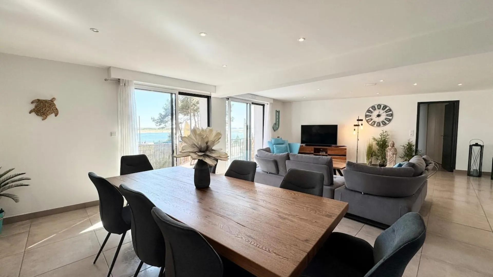 Spacieux T3 - Vue Mer 180 Guidel Apartamento
