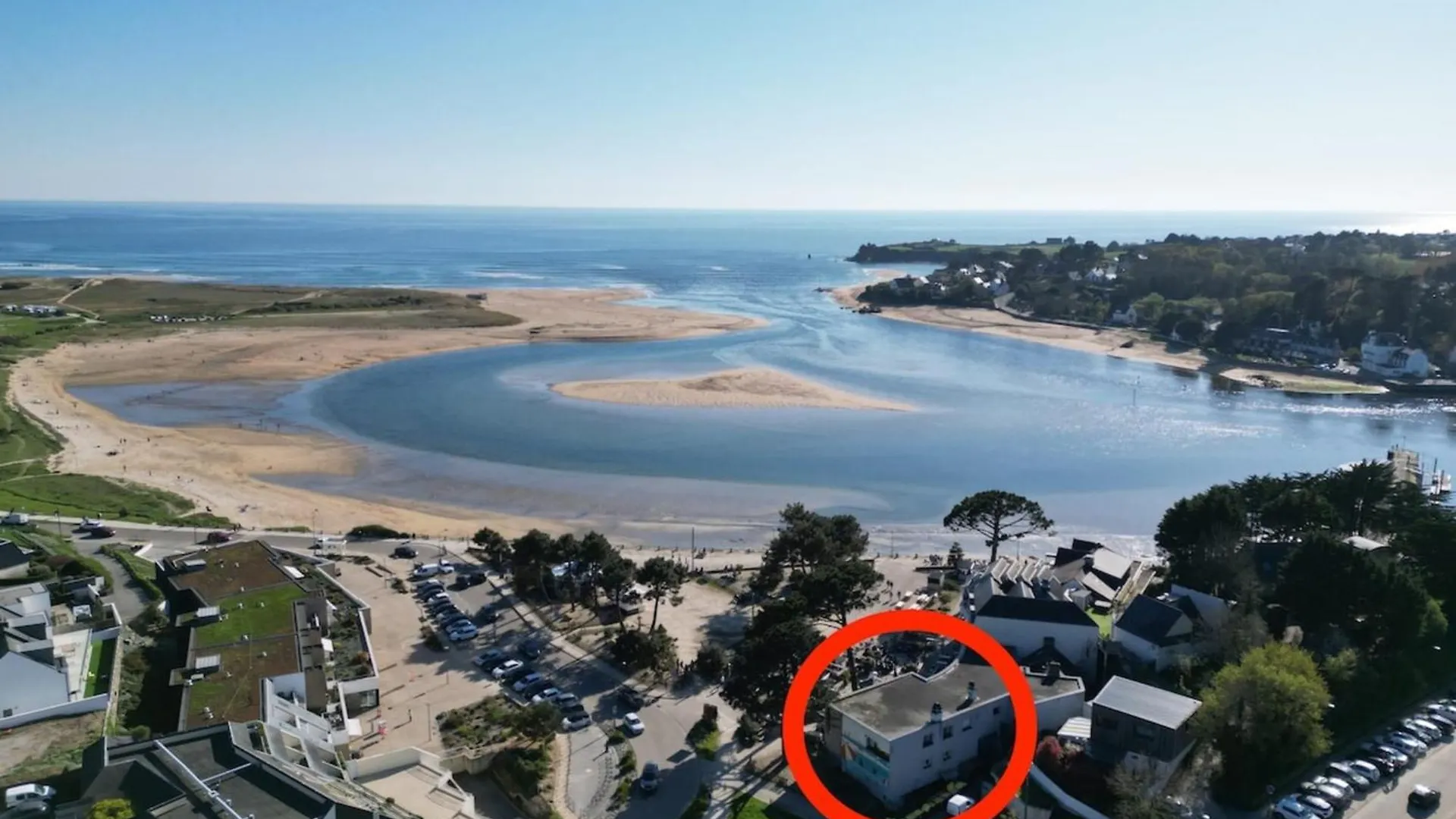 Apartamento Spacieux T3 - Vue Mer 180 Guidel